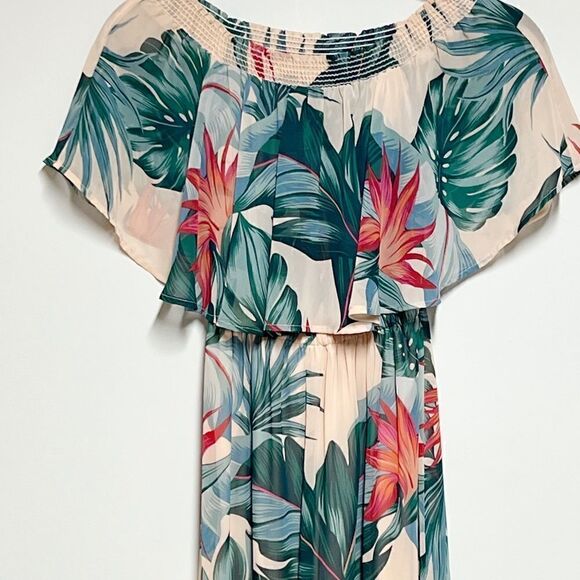 NWOT Show Me Your MuMu x REVOLVE Hacienda Dress in Kauai Kisses Sz XS Host Pick - Picture 5 of 7